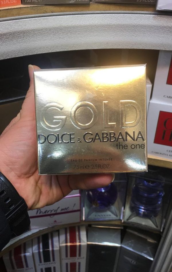 عطر ادکلن دلچه گابانا دوان گلد لیمیتد ادیشن 75میل Dolce Gabbana The One Gold Limited Edition - Image 3